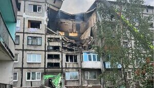 Ruscists strike house in Donetsk region with Shahed drone: woman and her 16-year-old son are wounded. PHOTOS