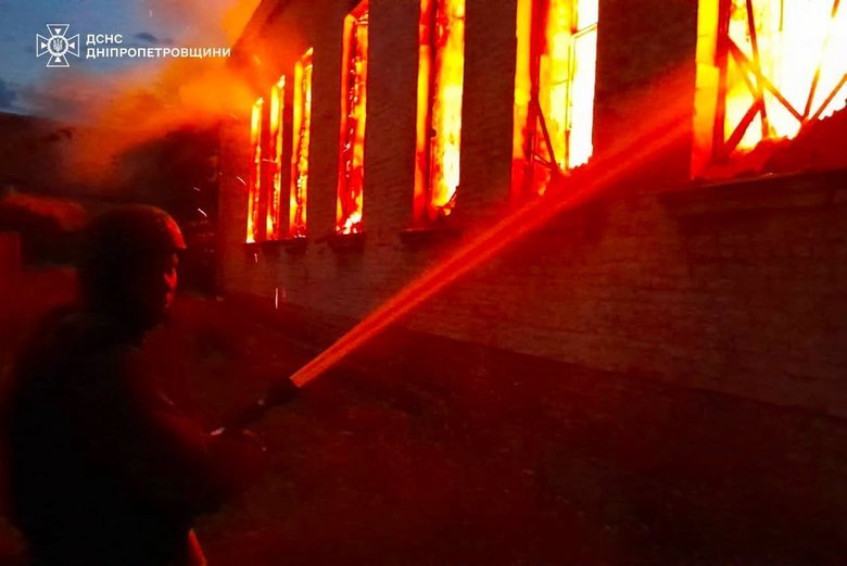 удар по азс на дніпропетровщині