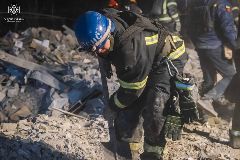 In Pokrovsk district of Donetsk region, body of dead child was removed from rubble. Rescue operations are ongoing, - SES 01