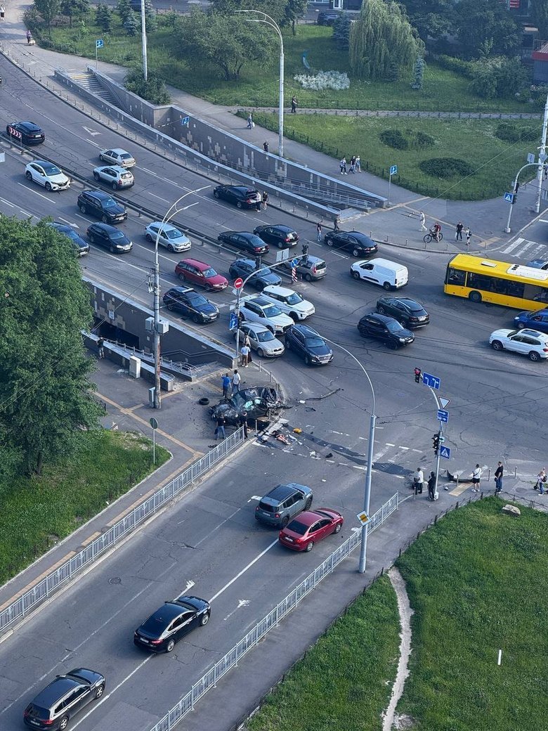 ДТП в Киеве 5 июня