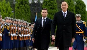 Відбулася офіційна церемонія зустрічі президентів України та Азербайджану. ВІДЕО+ФОТОрепортаж