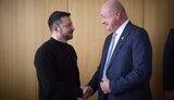 Zelenskyy and Austrian Chancellor Stocker