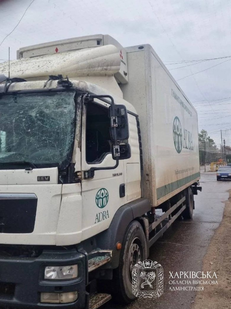 РФ нанесла удар по автомобилю благотворительной организации в Харьковской области
