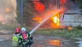 Fire has broken out at Iskra factory in Lviv: three people have died and there are casualties. PHOTOS
