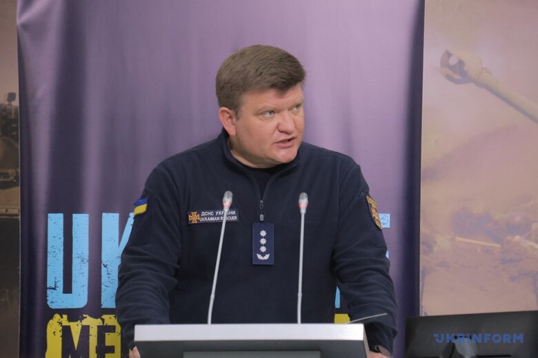 Пресофіцер Державної служби України з надзвичайних ситуацій Олександр Хорунжий.