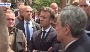 Leaders of France, Germany and Italy arrived in Irpen. VIDEO