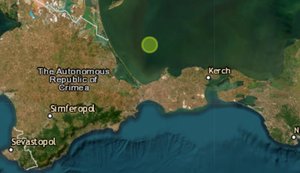 Землетрясение магнитудой 4,8 зафиксировали возле оккупированного Крыма. КАРТА