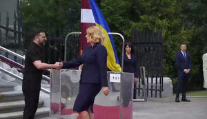Зеленський зустрівся з прем’єркою Латвії Сіленею: обговорили оборонну підтримку України