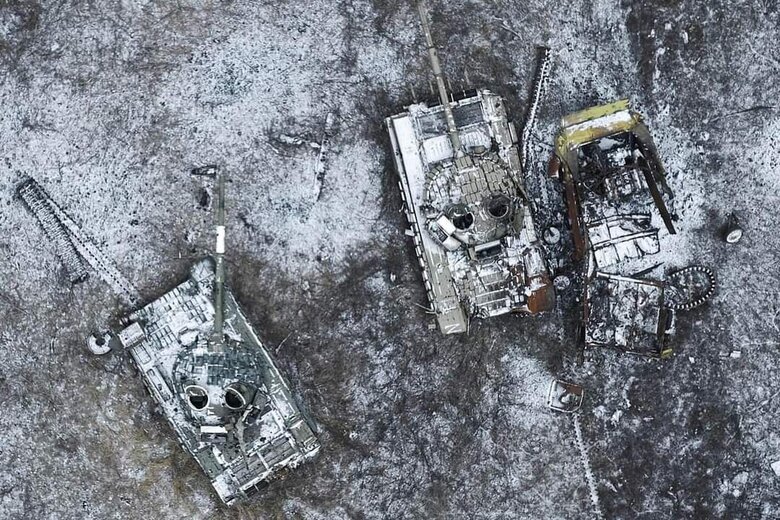 On fields of Avdiivka direction, hundreds of units of knocked-out Russian equipment, - Tarnavsky 01