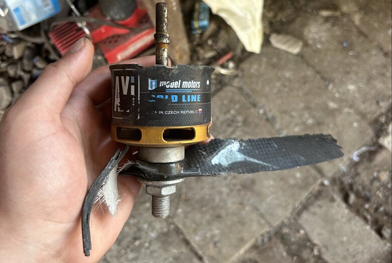 Markings of Czech Model Motors were found on motor from Russian Lancet UAVs 02 Markings of Czech Model Motors were found on motor from Russian Lancet UAVs 02