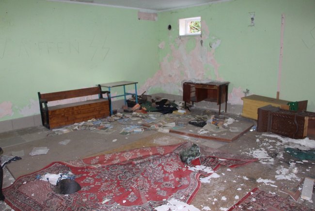 JFO report: Shyrokyne completely mined by Russian invaders 13