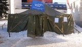 "Регионалы" пиарятся на пунктах обогрева МЧС. ФОТО