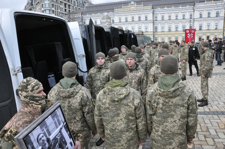 Із чотирма бійцями диверсійної групи Братства, які загинули на Брянщині в грудні 2022 року, попрощалися у Києві 41
