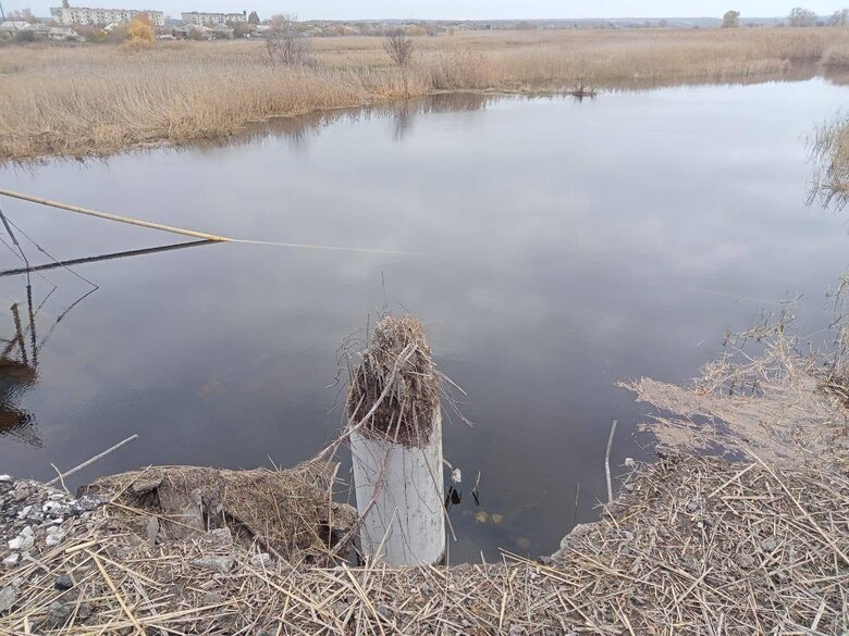 Росіяни підірвали міст через річку Красна на Луганщині, - Гайдай 03