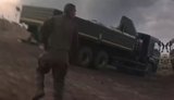 Ukrainian drones attacked large field base housing Russian military vehicles deep behind enemy lines. VIDEO