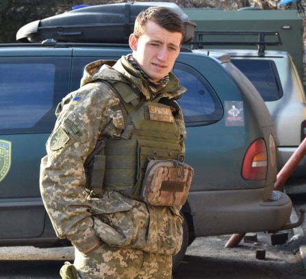 Командир роти Андрій Дзюба, позивний Принц: Два дні особовий склад спостерігав, як горить ворожий терикон. Це як бальзам на душу бійців 01