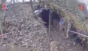 Пилоты 3-го мотопехотного батальона 58-й бригады обнаруживают и уничтожают укрытия и тайники оккупантов в Харьковской области. ВИДЕО