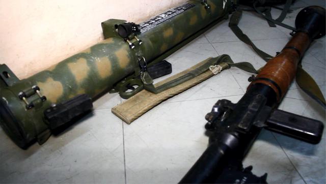 Cache of Russian weapons found in Zaitseve 01