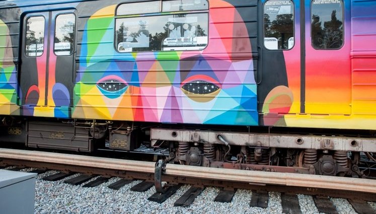 Kyiv subway to see another painted train, - City Administration Deputy Head Sahaidak. PHOTOS