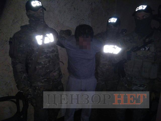 Russian secret services agent detained while receiving secret information from Ukraines Armed Forces General Staff, - SBU Counterintelligence 03