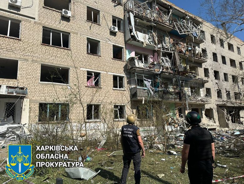 Последствия вражеского удара по Купянскому району Харьковской области 05