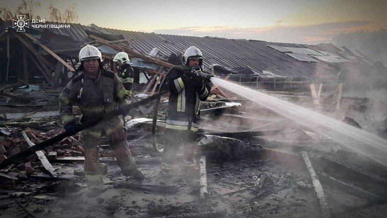 Наслідки ударів РФ по Чернігівщині 12 червня