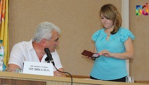 Прямо в розпал сесійного засідання меру Енергодара Музиці вручили підозру у злочині. ФОТО