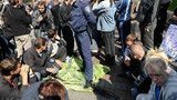Милиция растоптала палатки сторонников Тимошенко на Крещатике. ВИДЕО.