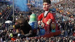 Путина снова высмеяли в Ницце. ФОТО