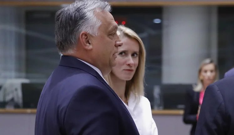 ЕС настойчиво работает с Орбаном по кредиту в 90 млрд для Украины, - Каллас