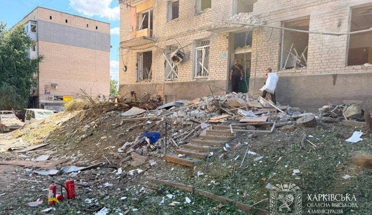 П’ятеро людей поранені внаслідок ворожого удару КАБом по Ізюму