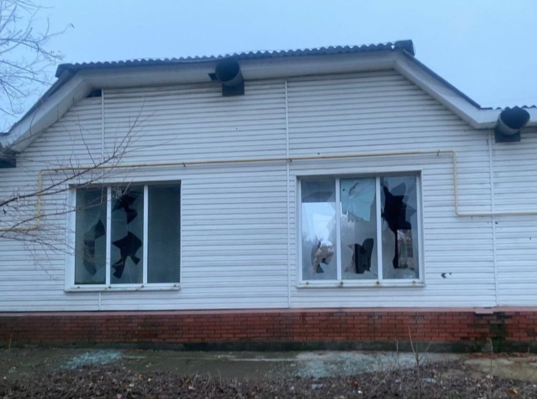 Shelling of the Nikopol district