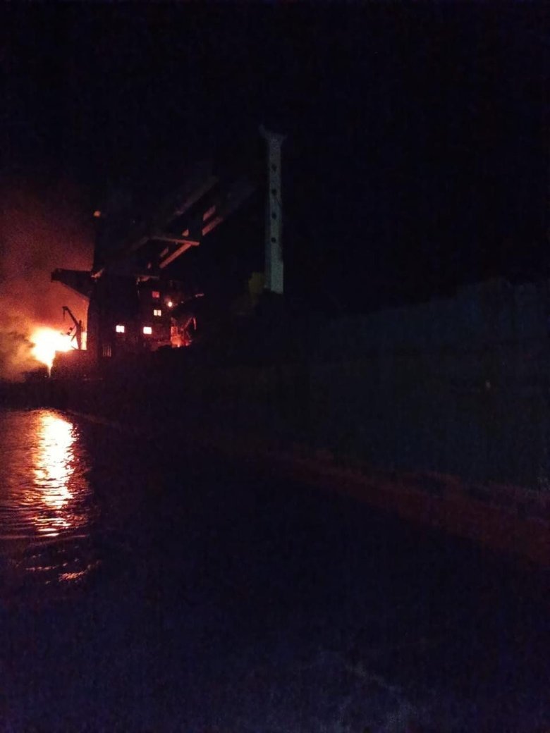 РФ атаковала балкер в Чёрном море