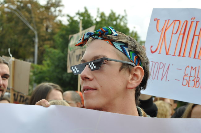 Global Climate Strike held in Kyiv 08