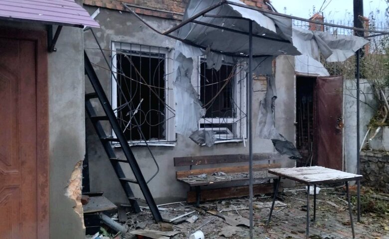 Окупанти атакували Нікополь трьома дронами-камікадзе, по Марганецькій громаді випустили десять снарядів 02