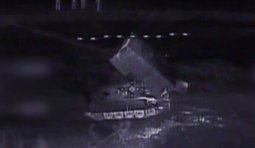 дрон атакує російську рсзв