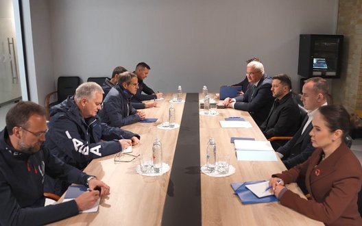 Зеленський і Гросі домовилися продовжувати місії МАГАТЕ для забезпечення постійного моніторингу стану ЗАЕС. ВIДЕО