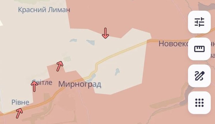Enemy has advanced in Riznykivka, Chasiv Yar and Myrnohrad, - DeepState. MAP