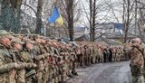 "Торжественно клянусь": Воины 1-й отдельной штурмовой роты ДУК ПС приняли присягу добровольца на Донбассе. ВИДЕО+ФОТОрепортаж