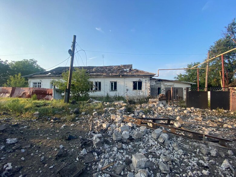 Наслідки обстрілів Донецької області