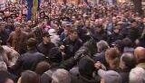 Открытие памятника Екатерине II в Одессе началось с драки, а закончилось салютом. ВИДЕО.