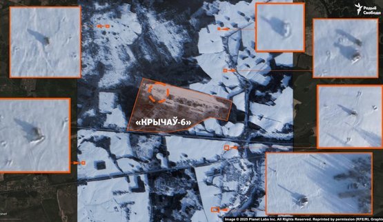 Вероятная база "Орешника" в Беларуси усиленно охраняется. Спутниковые снимки