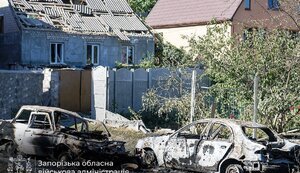 Обстрелы Запорожской области