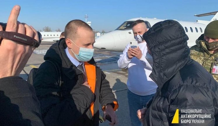 PrivatBank board ex-dpty head Yatsenko tries to leave Ukraine on private jet, prosecutor general approves suspicion of him. PHOTO