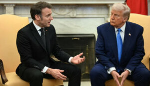 French President Emmanuel Macron hopes that he has convinced Donald Trump not to wage trade wars against Europe and instead focus on China. This is reported by Censor.NET with reference to Politico. After meeting with Trump at the White House, the French leader said that he urged Trump not to wage a trade war against Europe.