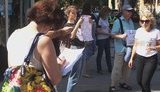 "Хотим знать, что делает власть": Активисты под АП требуют от Порошенко отчета о действиях по освобождению политзаключенных в РФ. ФОТОрепортаж