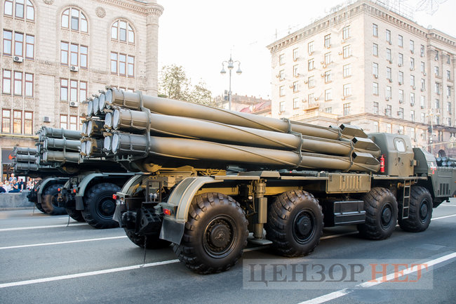 Репетиция парада в Киеве 21 августа 22