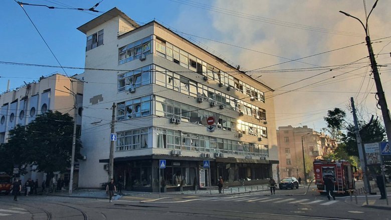 удар по Контрактовій