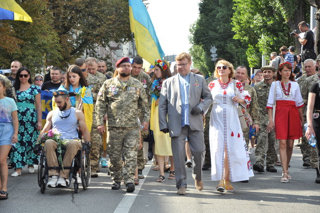 Марш захисників України відбувся в центрі Києва 86