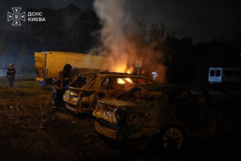Нічна атака РФ на Київ: двоє загиблих і шестеро постраждалих